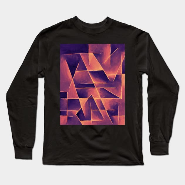 Vacation - Sunset Color Variant Long Sleeve T-Shirt by dnacademic